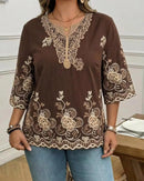 Blusa feminina luxo