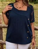 Blusa feminina luxo