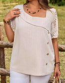 Blusa feminina luxo