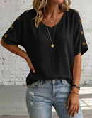Blusa feminina luxo