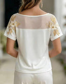 Blusa feminina luxo