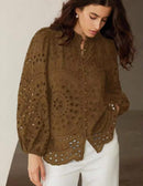 Camisa feminina luxo