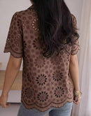 Camisa feminina luxo