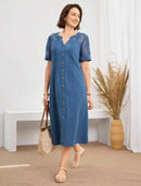 Vestido de Renda Luxo