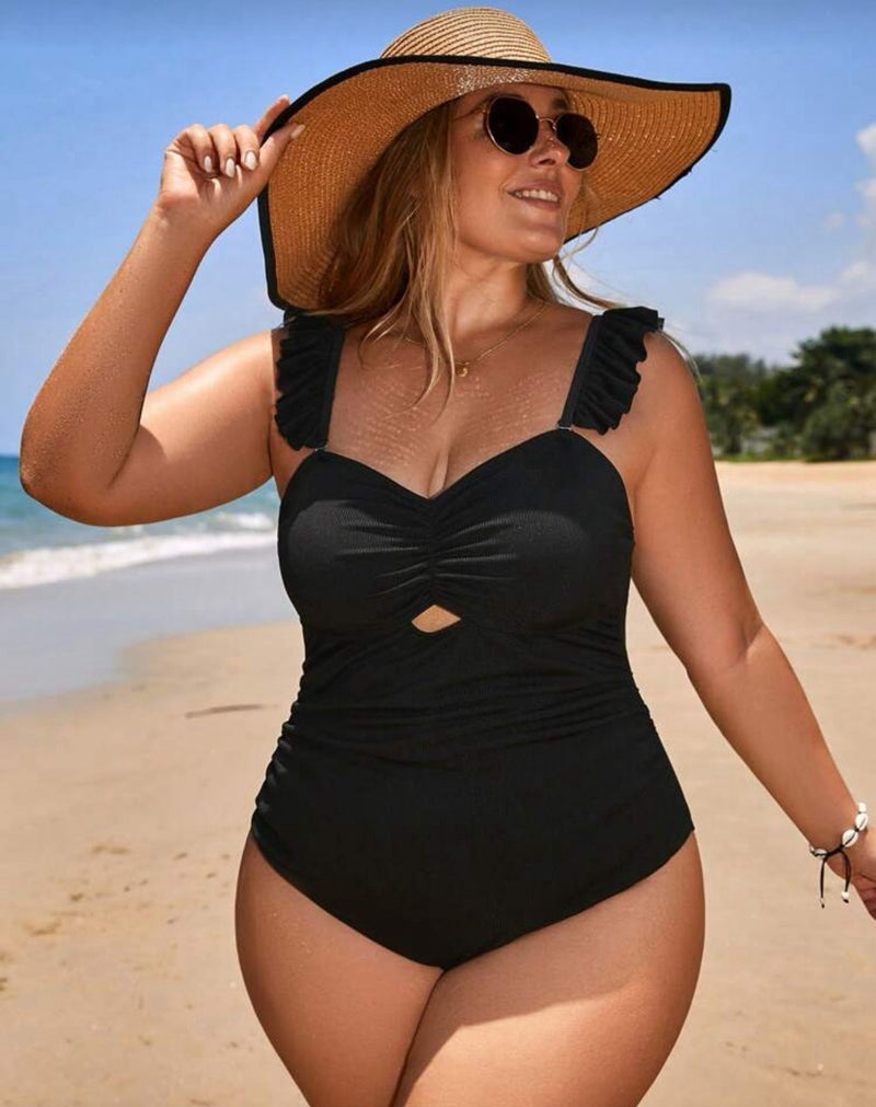 Maiô decote coração - PLUS SIZE