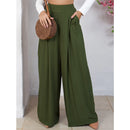 Calca Pantalona com Prega