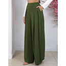 Calca Pantalona com Prega