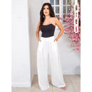 Calca Pantalona com Prega