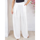 Calca Pantalona com Prega