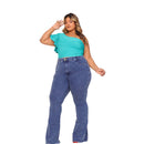 Calca Jeans Flaire Plus