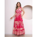 Vestido Longo Florido