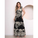 Vestido Longo Florido