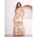 Vestido Longo Florido