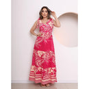 Vestido Longo Florido