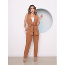 Conjunto Calca e Colete Alfaiataria