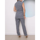 Conjunto Calca e Colete Alfaiataria