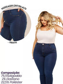 Calca Jeans Azul Escuro