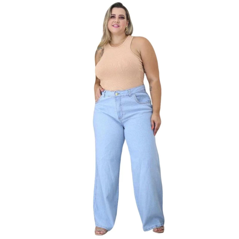 Calca Wide Leg Plus