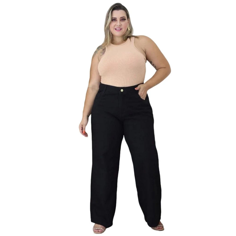 Calca Wide Leg Plus
