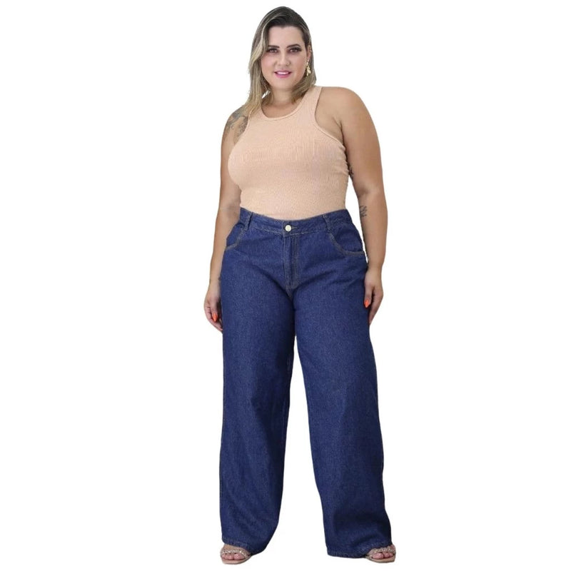 Calca Wide Leg Plus