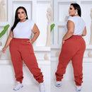 Calca Jogger Moletom Plus