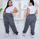 Calca Jogger Moletom Plus