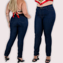 Calca Jeans Cintura Alta