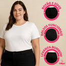 Calca Jeans Cintura Alta Plus