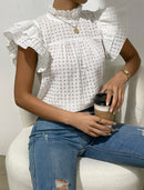 Blusa manga borboleta