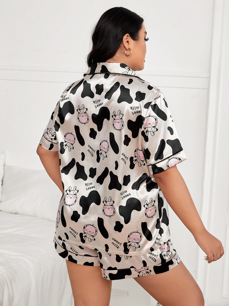 Pijama estampado - Plus Size