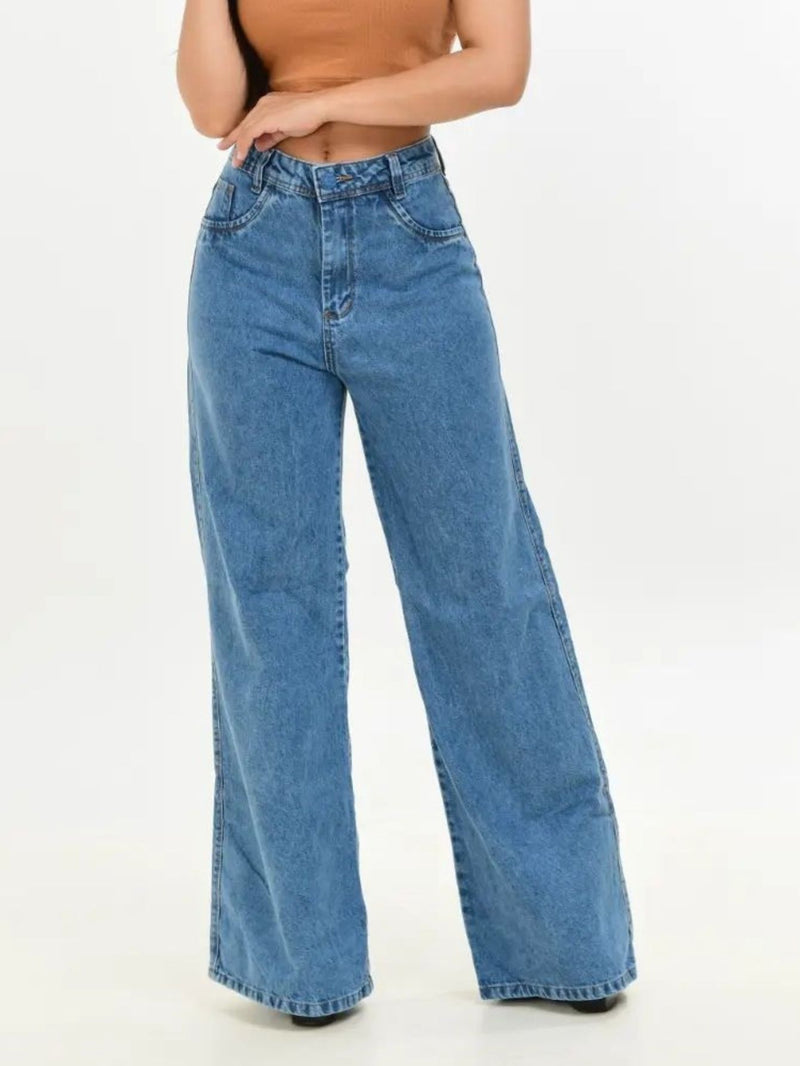 Calca Jeans -  Wide Leg😍